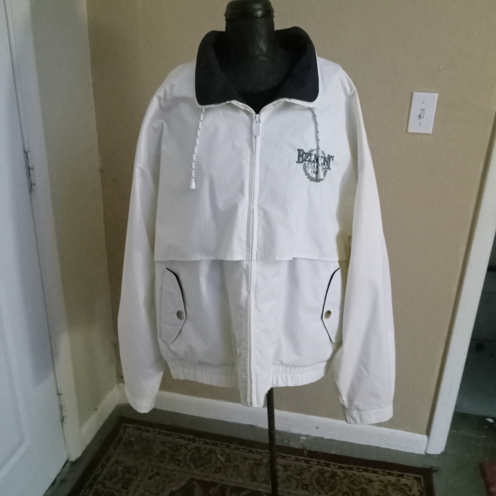 Gear Sports 1997 Belmont Stakes Windbreaker Type Jacket Xl Gear Sports 1997 Belmont Stakes Windbreaker Type Jacket Xl